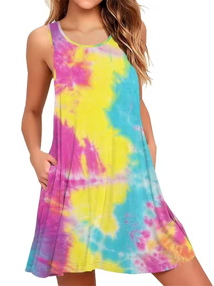 Gaun Sundress Ukuran Plus 9XL  - Romper Floral Print ulasan dan harga