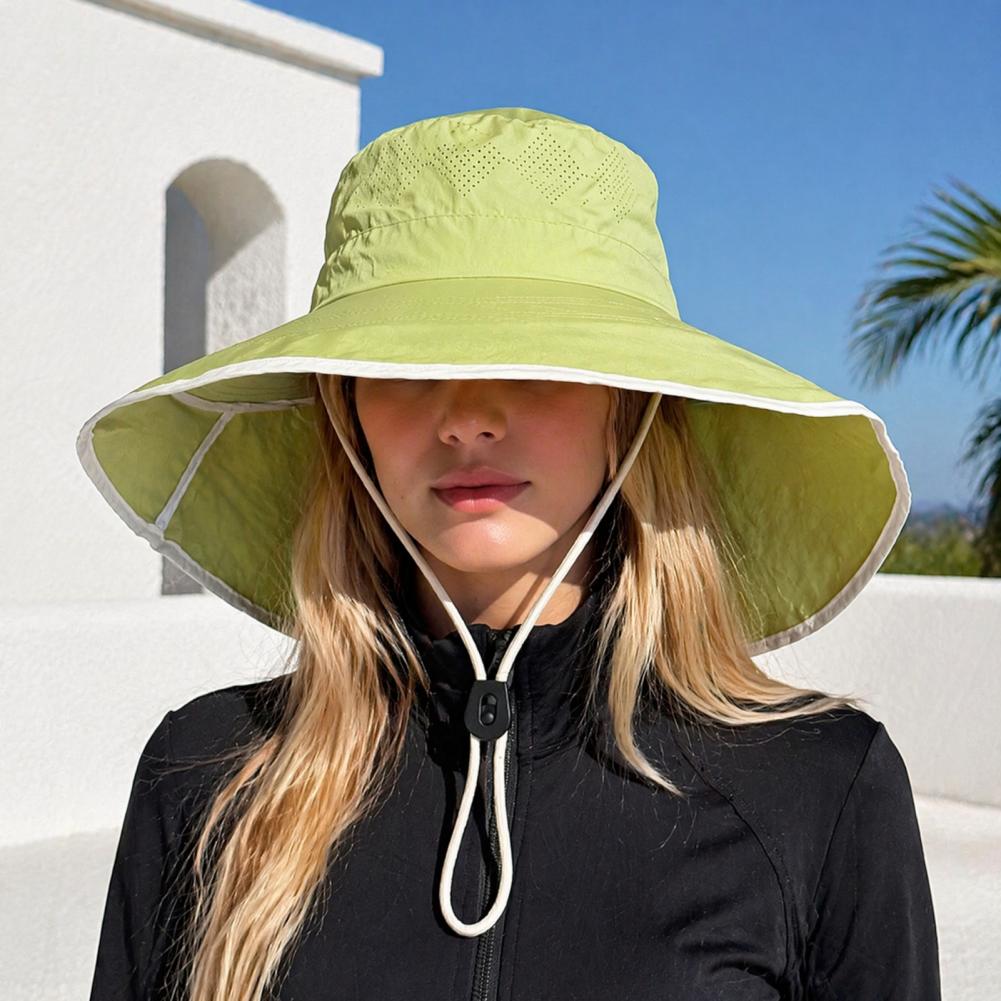 Topi Memancing Berbahan Jaring - Hat Floppy Wide ulasan dan harga