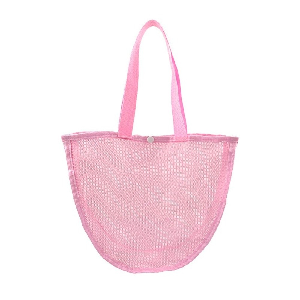 Tas Jaring Warna Solid Ringan  - Tote Bag Beach ulasan dan harga
