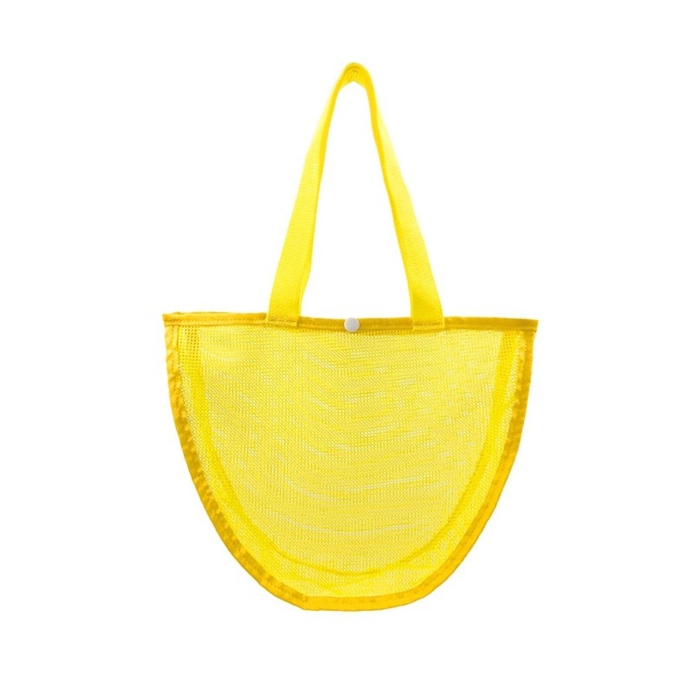 Tas Jaring Warna Solid Ringan  - Tote Bag Beach ulasan dan harga